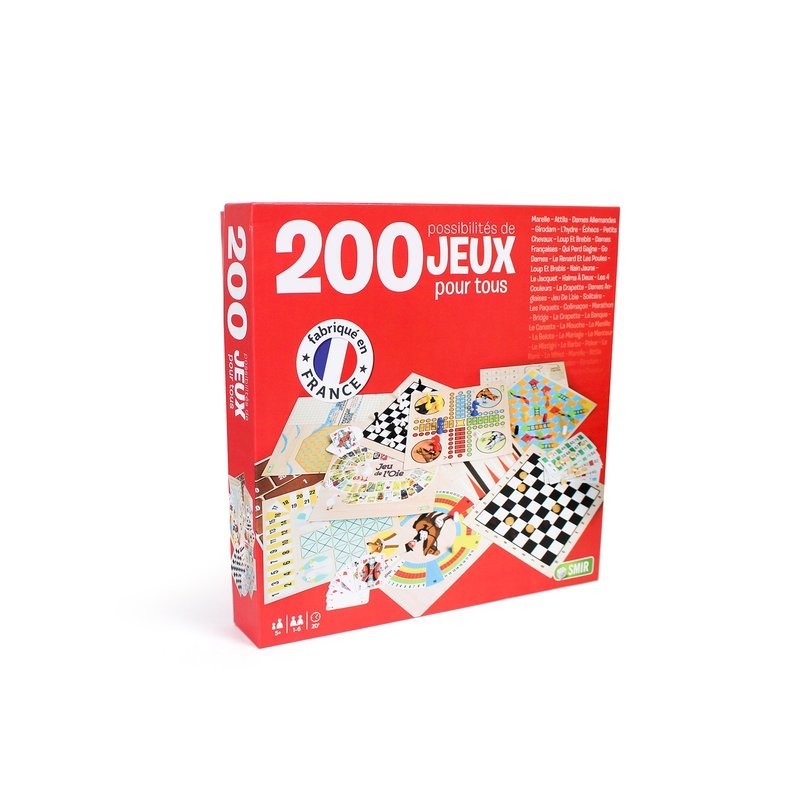 Coffret 200 Jeux Pour Tous "Les Classiques"