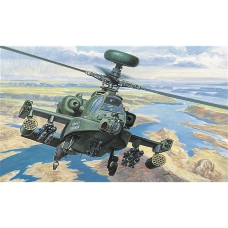 Maquette Hélicoptère Apache Longbow - Italeri 080