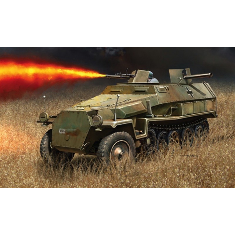 Maquette Flammpanzerwagen Lance flamme - Italeri 7067