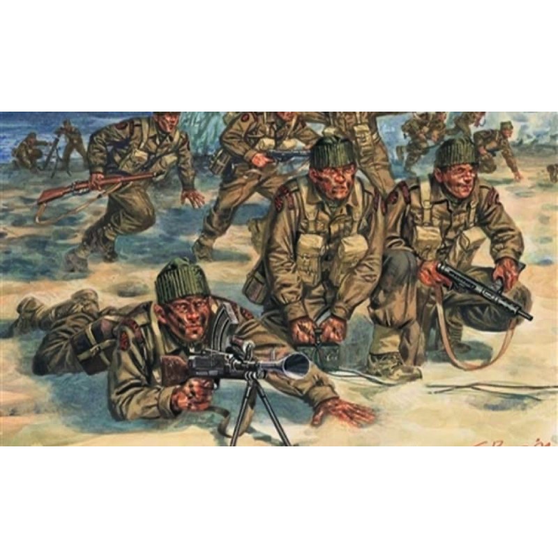 Figurines British commandos - Italeri 6064