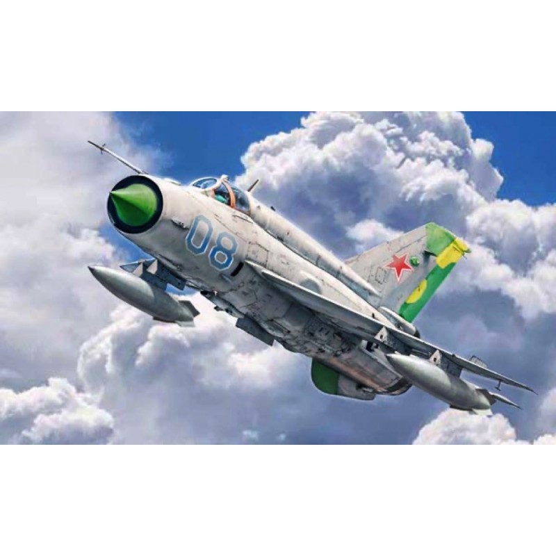 Maquette avion Mig-21 bis - Italeri 1427