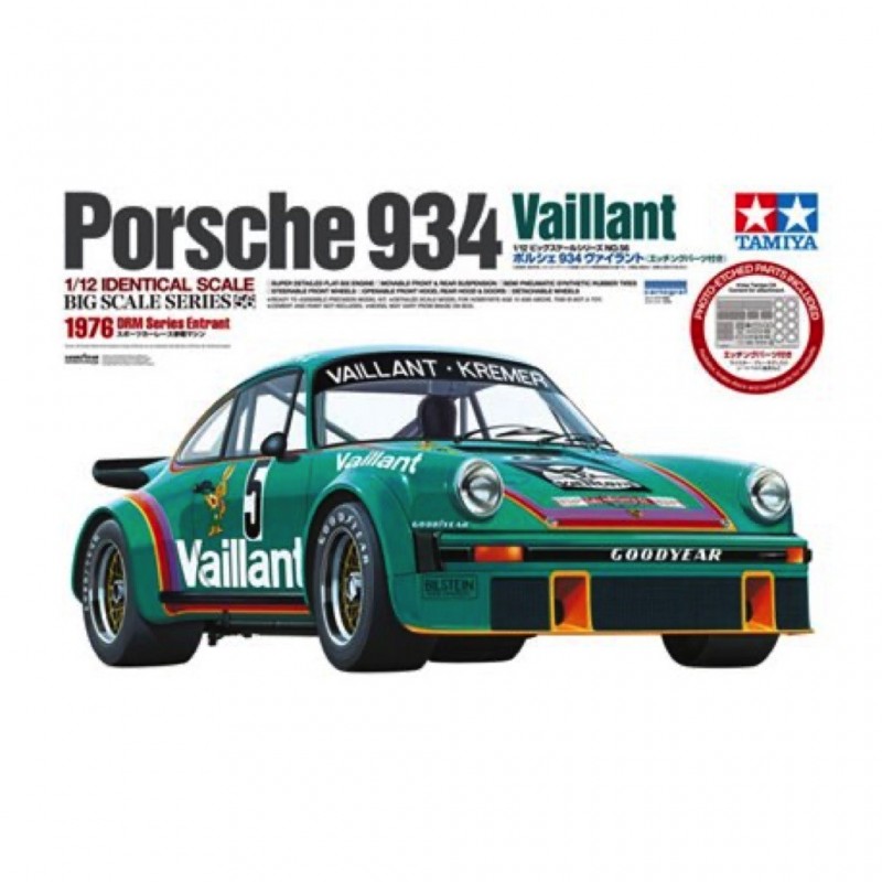 Maquette Porsche 934 Vaillant - Tamiya 12056