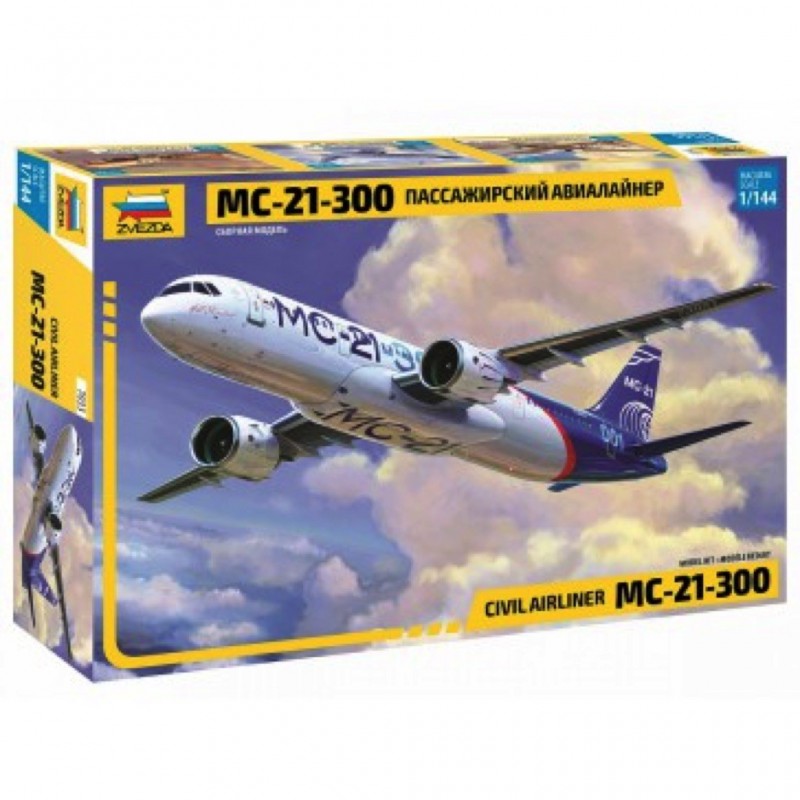 Maquette avion Irkut mc-21 300 1/144