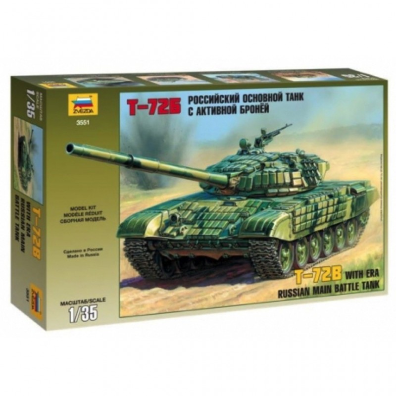 Maquette Tank T72B