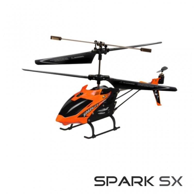 Hélicoptère Spark SX orange