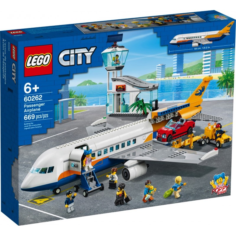 Lego City 60262 : L'avion de passagers