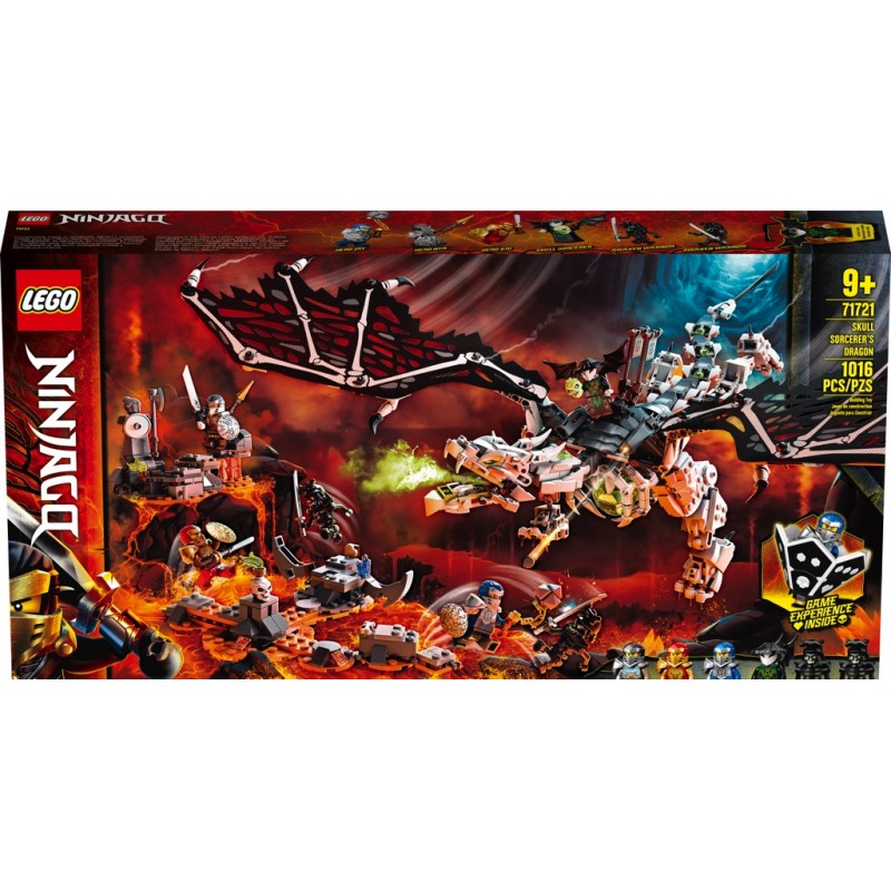 Lego Ninjago 71721 : Le dragon du Sorcier du Crâne