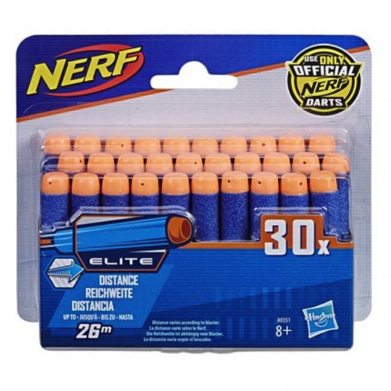 Nerf Elite recharge 30 fléchettes